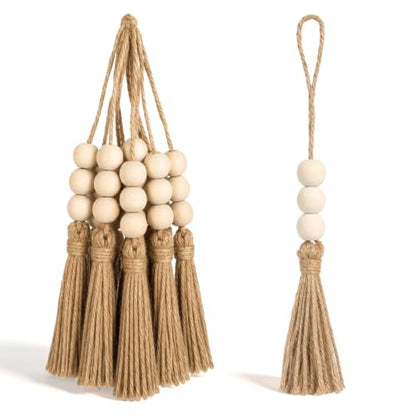 Bead Garland Tassel Decor Set for Crafts Rustic Boho Home & Holiday