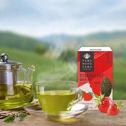 Yamamotoyama Strawberry Green Tea, 18 bags