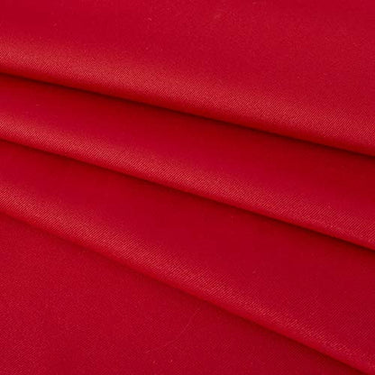 Obstal Red Rectangle Tablecloth 60 x 120 Inch Waterproof Holiday Protector