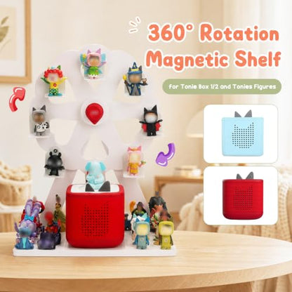 Ferris Wheel Storage Shelf Organizer for TonieBox & Figures - Variation 2