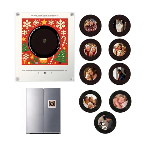 Personalized Vinyl Record Music Box with NFC & Custom Photos