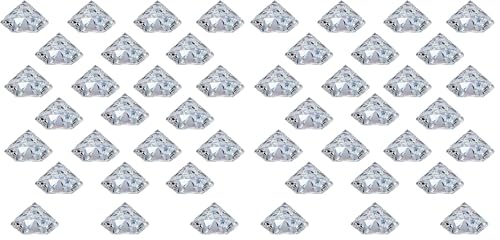 Clear 24pcs Diamond Place Card Holders Stands for Weddings & Events