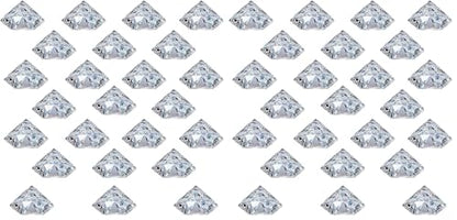 Clear 24pcs Diamond Place Card Holders Stands for Weddings & Events