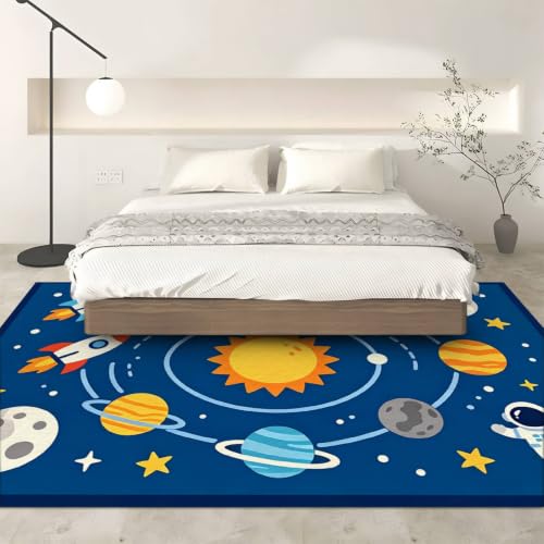 Solar System Space Rug 6x9ft Play Carpet for Kids Learning - Variation of THIS listing
