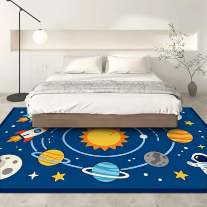 Solar System Space Rug 6x9ft Play Carpet for Kids Learning - Variation of THIS listing