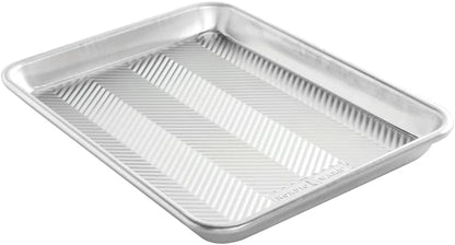 Nordic Ware Prism Quarter Sheet - Durable Aluminum Baking Tray | 2-Pack for Perfect Baking