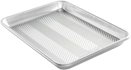 Nordic Ware Prism Quarter Sheet - Durable Aluminum Baking Tray | 2-Pack for Perfect Baking