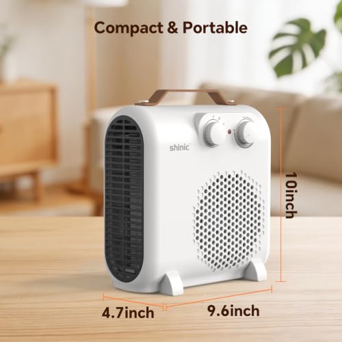 1500W Portable Electric Space Heater for Office and Indoor Use