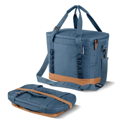 CleverMade Tahoe Collapsible Cooler Bag - Medium Ocean Travel Cooler