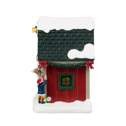 Lemax Dasher's Den Holiday Village Accent with Lights - #44331