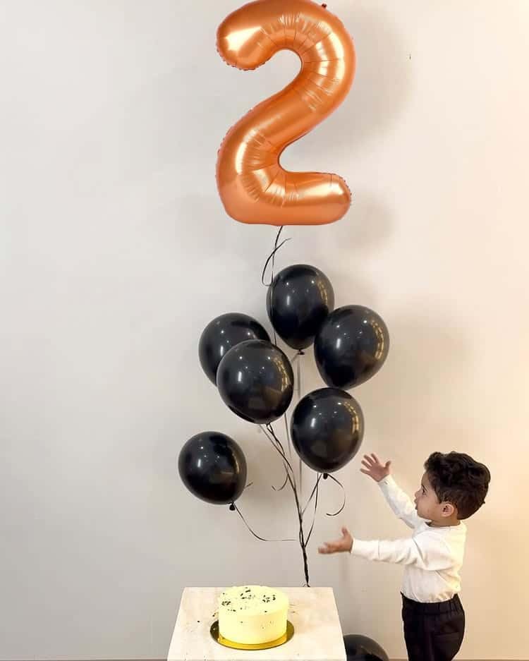Orange Number 0 Balloon - 40 Inch Birthday Decoration for Milestone Celebrations