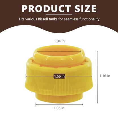 Water Tank Cap Replacement for Bissell Carpet Cleaner - Seals & Prevents Leaks
