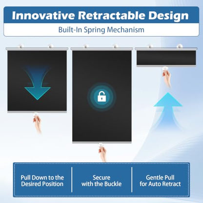 2 Pack Blackout Roller Shades with Suction Cups for Windows - Portable & No Drill Installation