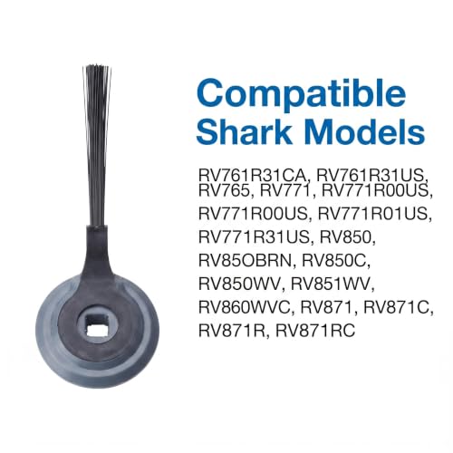 4-Pack Replacement Side Brushes for Shark Robot Vacuums - Compatible with Model #1171FK870