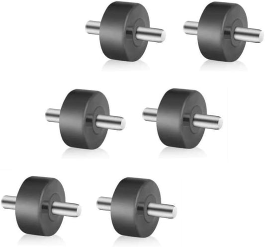QINAN Replacement Wheels for Shark Navigator Lift-Away NV350, NV360, NV500 | 3 Pairs of Durable Parts