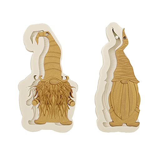 Gnome Shape Silicone Mold for Cake, Chocolate, Keychains, Jewelry, and Crafts