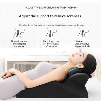 Ergonomic Wedge Pillow with Memory Foam Support - 27 Degree, Extra Large