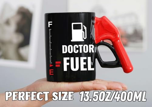 Heat Sensitive Magic Coffee Mug for Doctors 13.5oz Funny Ceramic Gift