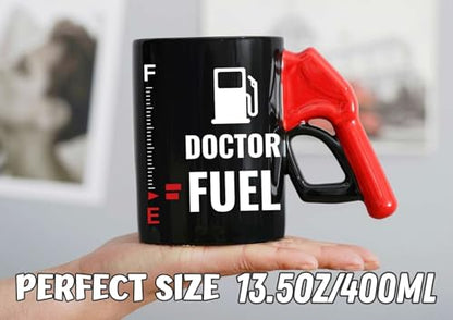 Heat Sensitive Magic Coffee Mug for Doctors 13.5oz Funny Ceramic Gift