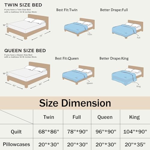 HOSIMA Kids Halloween Bedspread King Patchwork Quilt with 2 Pillowcases - Orange-Black