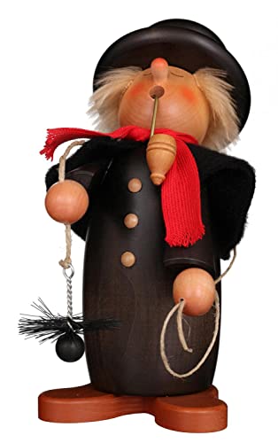 Christian Ulbricht Handcrafted Smoker - Sleepy Head Chimney Sweep, 20 cm