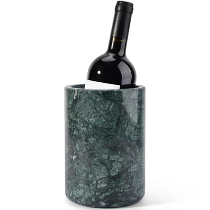 Marble Wine Bottle Chiller Bucket - Handcrafted Champagne Cooler for Parties D2204-BCS