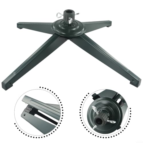 Rotating Christmas Tree Stand for Artificial Trees Up to 6.56ft - Electric Swivel Base