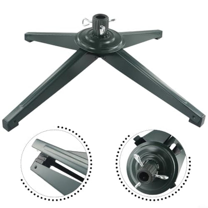 Rotating Christmas Tree Stand for Artificial Trees Up to 6.56ft - Electric Swivel Base