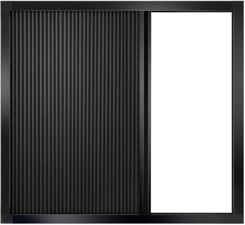 TIPIACE Blackout Honeycomb Shades - Full Black Single Side Opening Cellular Blinds