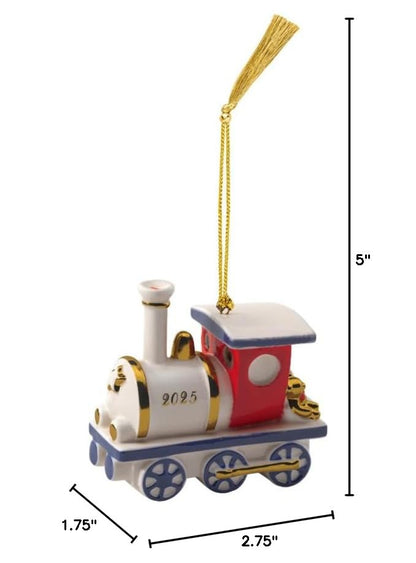Villeroy & Boch Christmas Locomotive Ornament 2025 - Premium Porcelain Collector’s Item