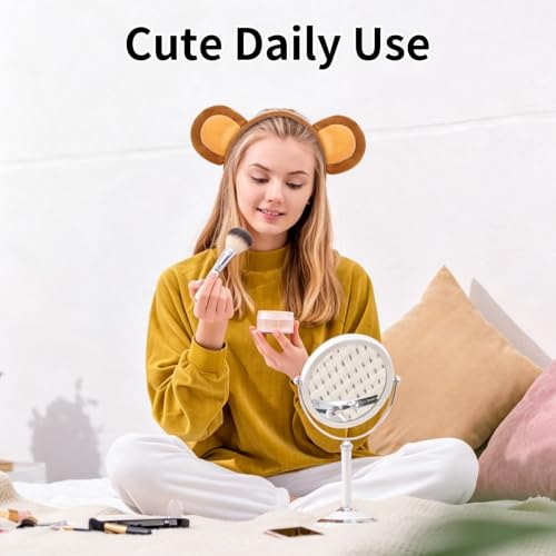 Fuzzy Monkey Ears Headband for Halloween Costume Accessory