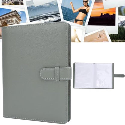 Green 3.5x5 Photo Album for Wide 400, 300, 210 Instant Cameras, 80 Pockets