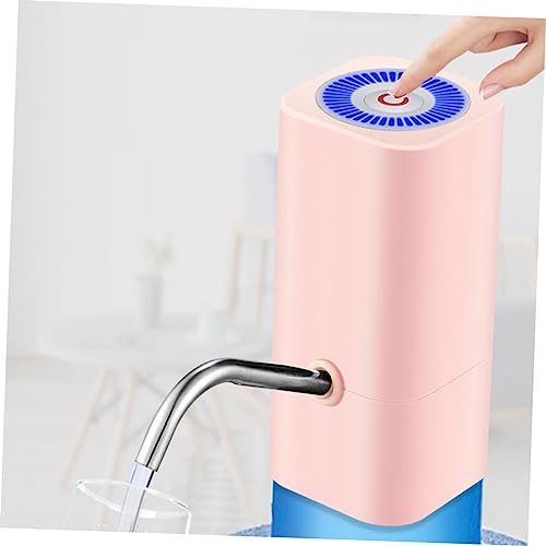 Angoily 3pcs Electric Water-absorbing Machine Insulated Water Bottle with Water Dispenser Drink Pump Water Electric Kettle Water Chiller Water Pump Hot Water Bottle Pool Pump Pink Pp