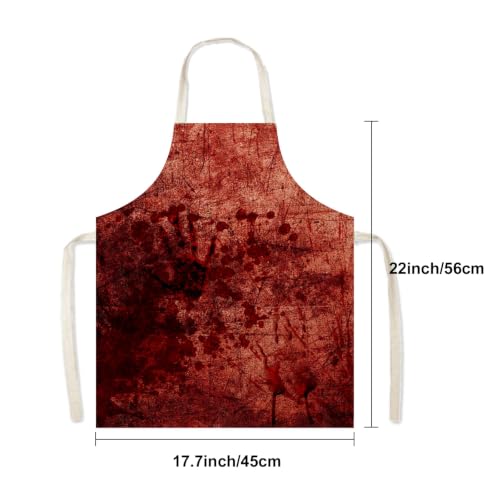 Kids Apron Costume Prop for Cosplay Party Cooking Baking - Red
