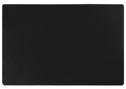 KimTin Extra Large Mulitpurpose Silicone Placemat,Countertop Protector, Kitchen Counter Mat, Table Mat, Heat Resistant, Washable, Non Slip (39.4 x 23.6 inch, Black-1pcs)