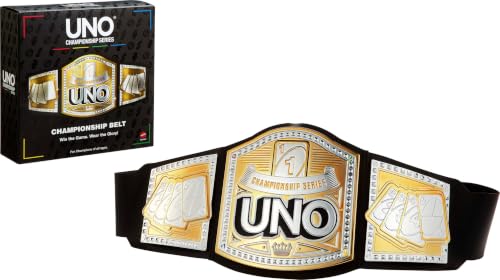 UNO Championship Series Belt for Kids & Teens - Game Night Victory Accessory