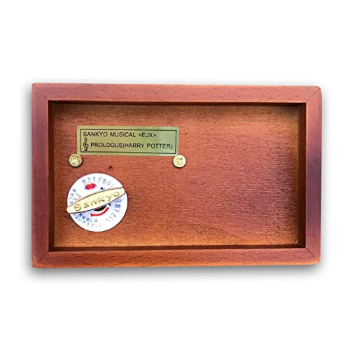 Antiqued Lock Wooden Jewelry & Music Box - Castle in The Sky (Carrying You) Variation 1
