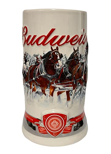 Budweiser 2011 Holiday Stein NIB - Beer Mug Collectible