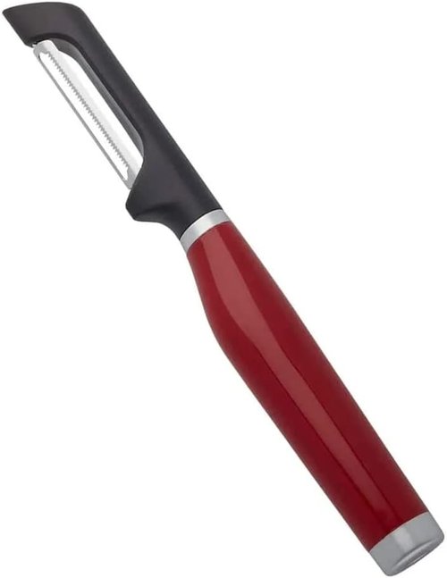KitchenAid Euro Peeler - Gourmet 8.7-Inch Design in Vibrant Red for Effortless Peeling