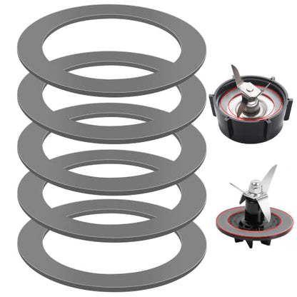 Rubber Gasket Seal O-Rings for Oster Blender Replacement Parts - 5 Pieces