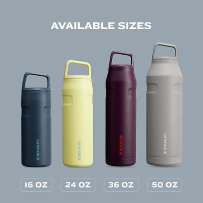 Stanley IceFlow Water Bottle - Insulated Stainless Steel | Lightweight & Leakproof | Wide Mouth Twist Lid