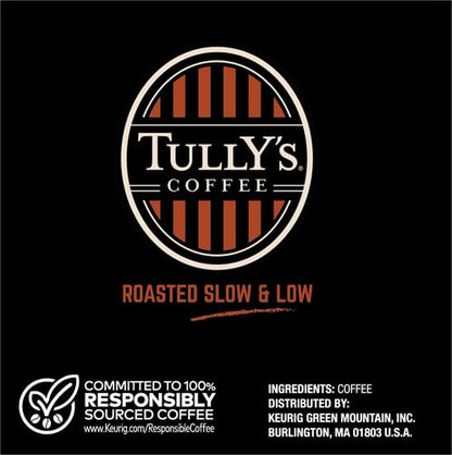 Tully's Coffee Hawaiian Blend Tully's Coffee Keurig Single-Serve K-Cup Pods, Medium Roast Coffee, 12 Count