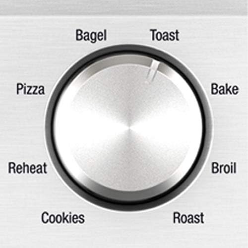 Breville BOV450XL Mini Smart Oven - Versatile Countertop Toaster Oven in Brushed Stainless Steel