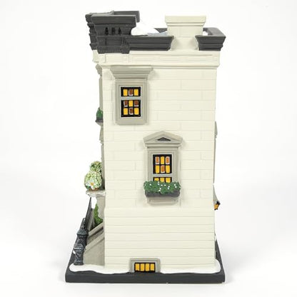 Department 56 Christmas in the City Village 87 West 56th Street Lighted Building, 8.54 Inch, Multicolor