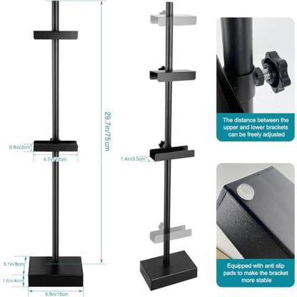 Adjustable Metal Tabletop Easel Stand for Art, Photos & Certificates