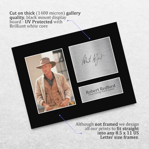 Unframed Signed Robert Reford Movie Autograph Photo - Out of Africa Fan Gift US Letter