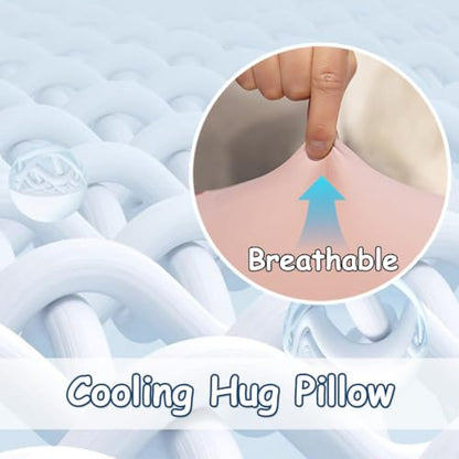 Cooling Hug Pillow - Green Dragon Long Body Pillow for Support & Comfort (35.4")