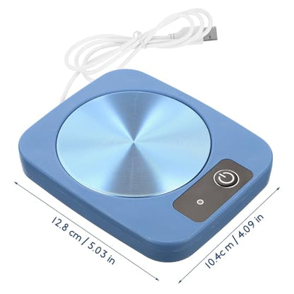 USB Mug Warmer Plate - Portable Coffee & Tea Heater for Home Office