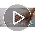 Weighted Body Pillow for Side Sleepers 41x10in 7.15lbs Cooling Grey