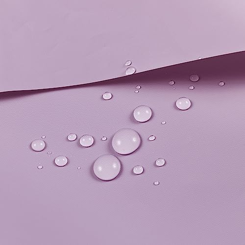 Barossa Design Shower Curtain Liner with 6 Magnets - Clear Plastic Shower Curtain Liner, See Through Vinyl Bath Curtain with Metal Grommets for Bathroom - Clear, 70x72
